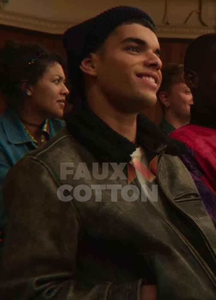 Sex Education Rahim Distressed Jacket Sex Education Rahim Distressed Jacket